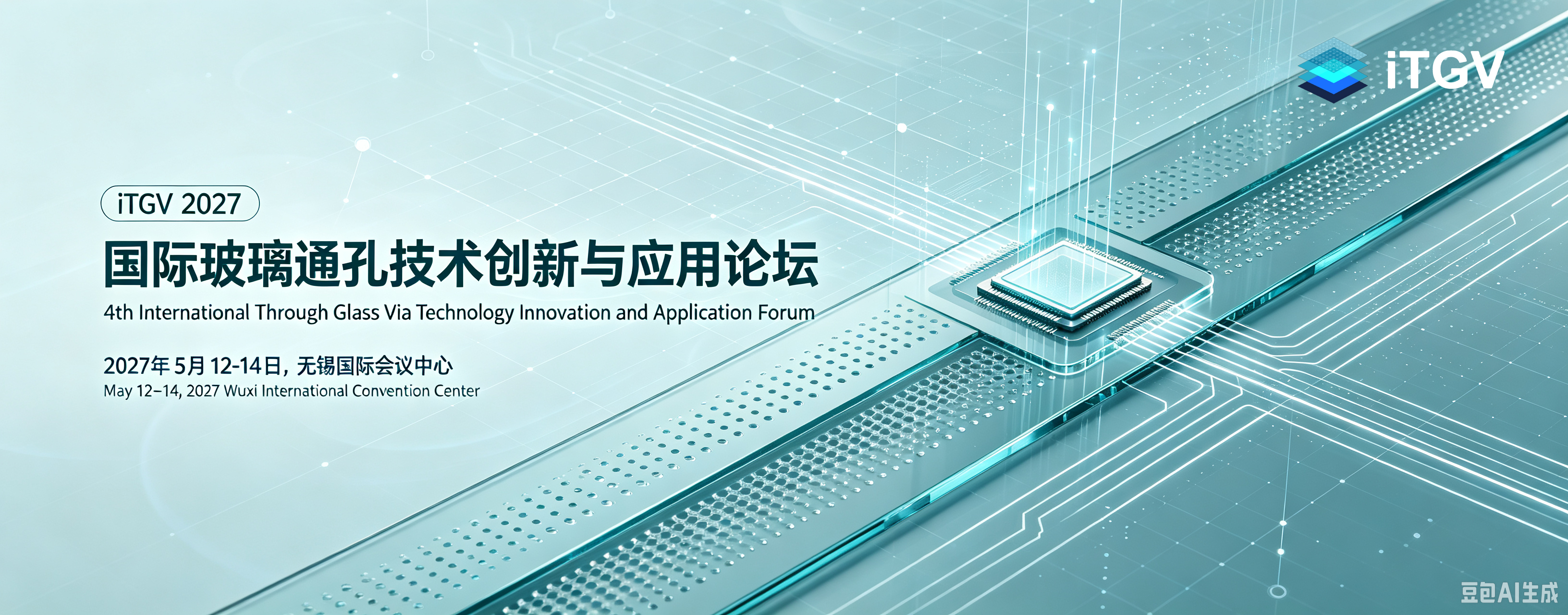 引领玻璃基板走向量产，iTGV2027 无锡玻璃基板大会来袭